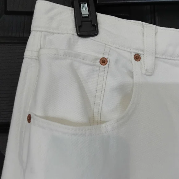 We The Free Sz. 33 Ice Queen CRVY Gia High Rise Wide-Leg Jeans - Picture 4 of 16